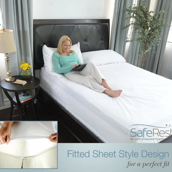 SAFEREST Premium Waterproof Mattress Protector - Picture 1 of 5